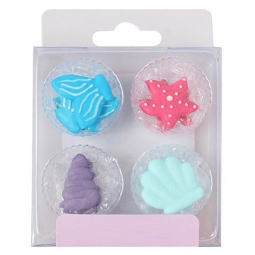 Mermaid Edible Cupcake Toppers 12pcs