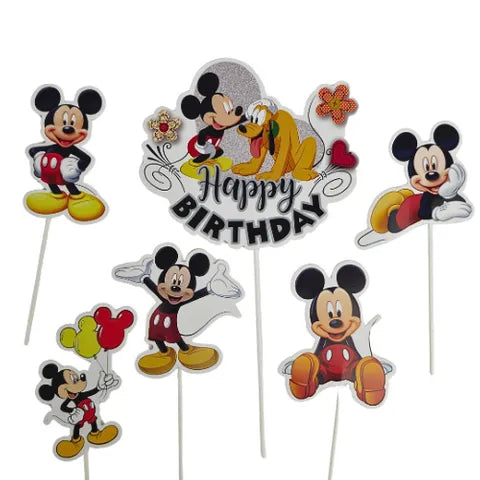 WISH | MICKEY MOUSE | TOPPER SET | 6 PC