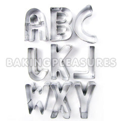 Mini Alphabet Cookie Cutter 26 Pc Set