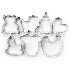 Mini Baby Cookie Cutter 7 Pc Cc Set