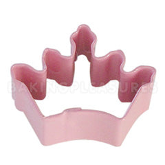 Mini Crown Pink Cookie Cutter