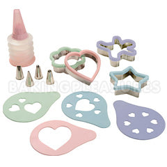 Miniamo Pastels Cookie & Decorating Set 14pcs