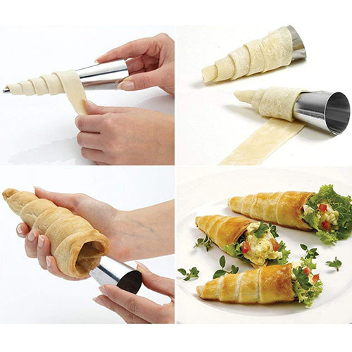 Mondo Cream Horn Moulds 4pcs
