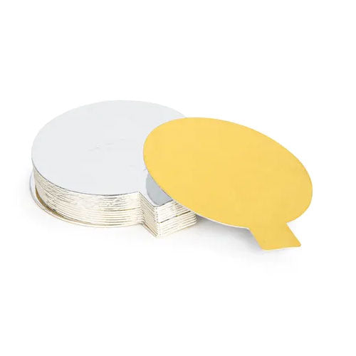 Mondo Double Sided Cake Slip Round 80mm 25pcs