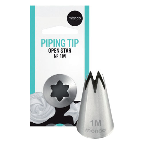 Mondo Piping Tip 1M Open Star