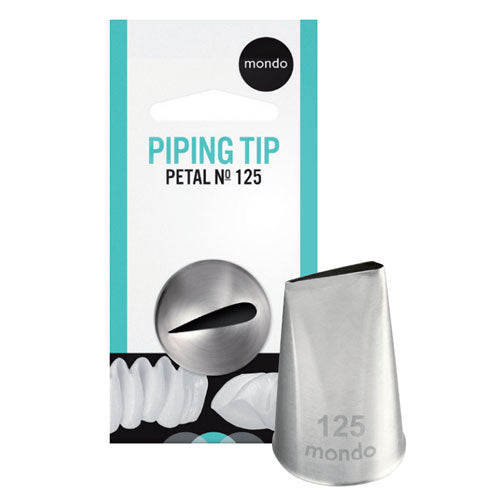 Mondo Piping Tip #125 Petal – Baking Pleasures - Main Image