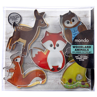 Mondo Woodland Cookie Cutter Set 5pcs