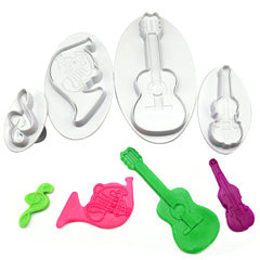 Music Plunger Cutters Set 4pcs