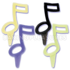 Musical Note Cupcake Picks 12pcs