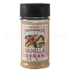 Natural Madagascar Vanilla Sugar 4oz