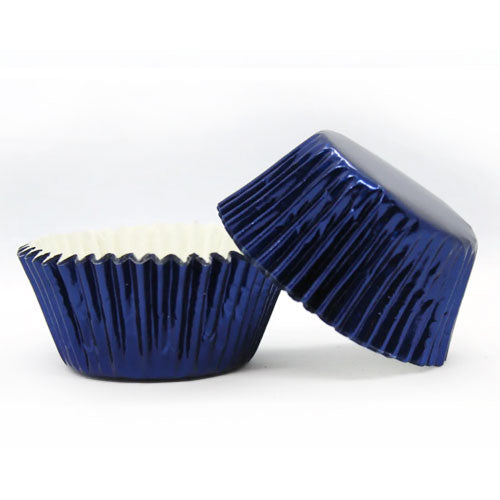 Navy Blue Foil Baking Cups (#550) 240pcs