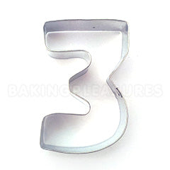 Number 3 Cokie Cutter 3"