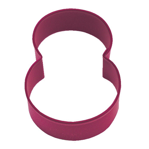 Number Eight 8 Red Cookie Cutter