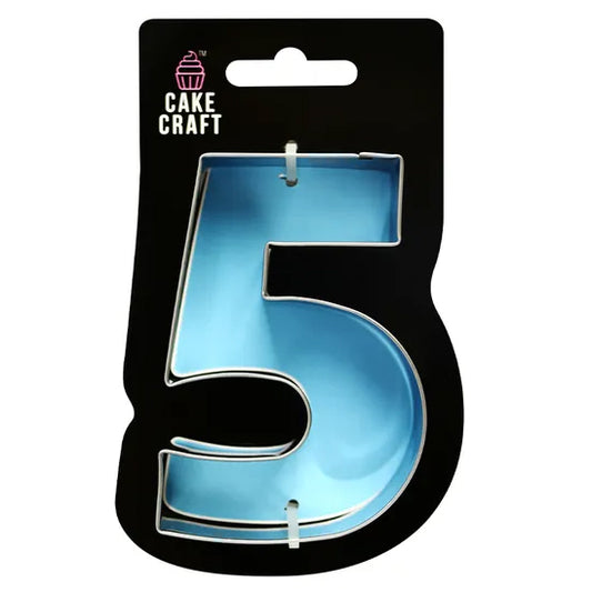 Number Five Cookie Cutter