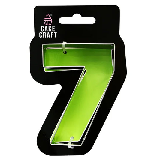 Number Seven Cookie Cutter