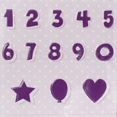 Number Texture Mat