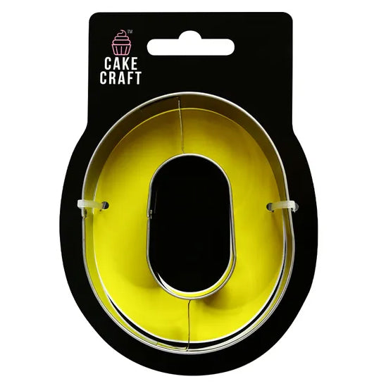 Number Zero Cookie Cutter