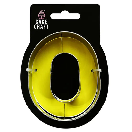 Number Zero Cookie Cutter