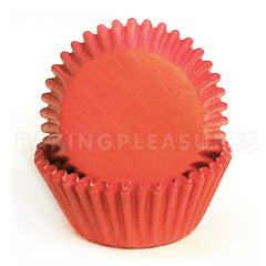 Orange Mini Baking Cups 68pcs