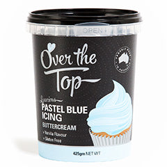 Over The Top Buttercream Icing Pastel Blue 425g
