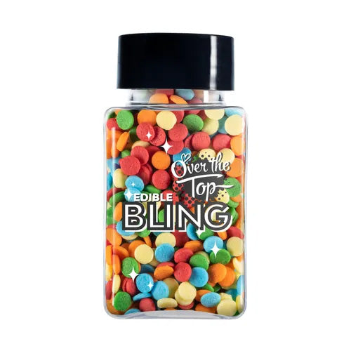 Over The Top Bright Confetti Sprinkles 55g