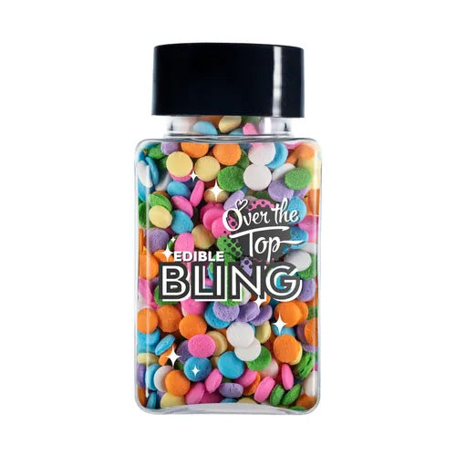 Over The Top Rainbow Sequins 4mm-5mm Sprinkles 55g