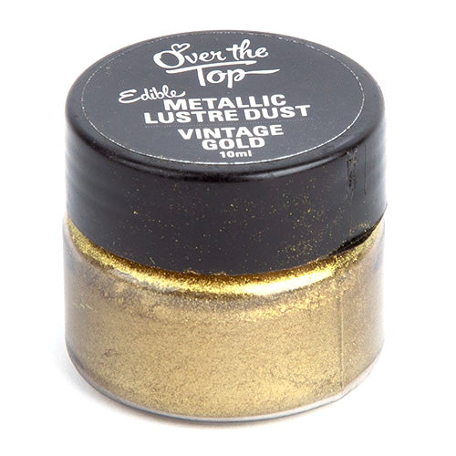 Over The Top Vintage Gold Lustre Dust 10ml