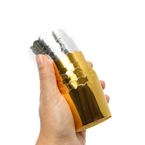 Papyrus Foil Card Baking Cups Gold 25pcs
