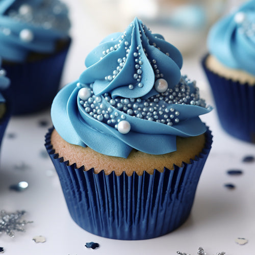 Papyrus Standard Navy Foil Baking Cups 50pcs (50mm Base)