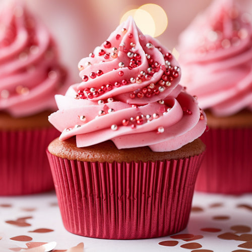 Papyrus Standard Red Foil Baking Cups 50pcs (50mm Base)