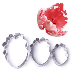 Parrot Tulip Flower Cutters 3pcs