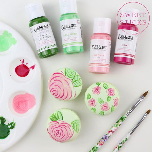 Sweet Sticks Edible Art Paint PASTEL GREEN 15ml
