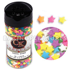 CK Multi Colour Stars Edible Sprinkles 73g