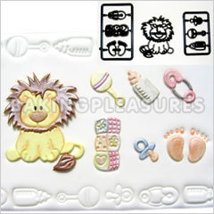 Patchwork Cutters Baby Lion & Nursery Items