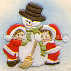 Patchwork Cutters Christmas Snowman