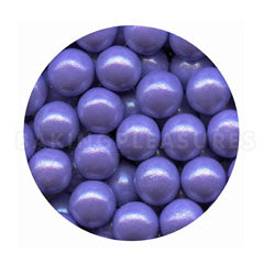 Pearl Lavender 10mm Chocolate Pearls Sixlet 87g