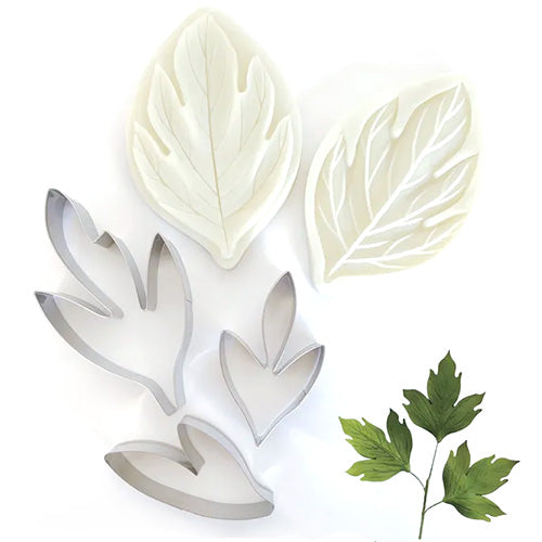 Peony Leaf Cutter Veiner Set