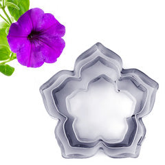 Petunia Flower Cutters 3pcs