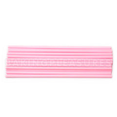 Pink Lollipop Candy Sticks 15cm 50pcs