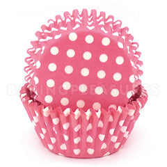 Pink Polka Dot Baking Cups 240pcs