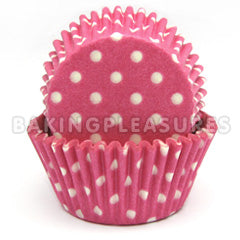 Polka Dot Pink Baking Cups 36pcs