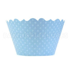 Poolside Blue Cupcake Wrappers 12pcs