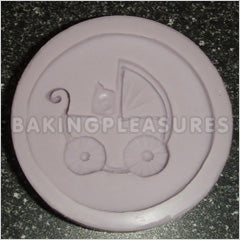 Pram Cupcake Top Mould