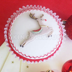 Katy Sue Prancing Reindeer Christmas Cupcake Mould