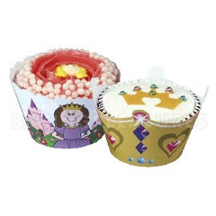 Princess Cupcake Wrappers 12pcs