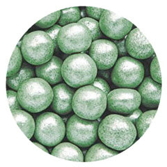 QS Edible Pearls 8mm Pearlized Green 70g