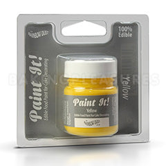 Rainbow Dust Edible Paint It Yellow 25ml (leaked slightly in transit.)