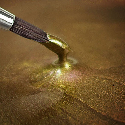 Rainbow Dust Metallic Light Gold Food Paint 25ml
