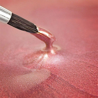 Rainbow Dust Metallic Pearlescent Baby Pink Food Paint 25ml