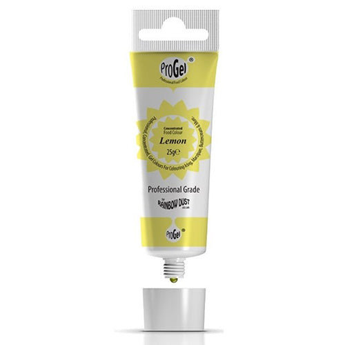 Rainbow Dust Progel Food Colour Lemon 25g